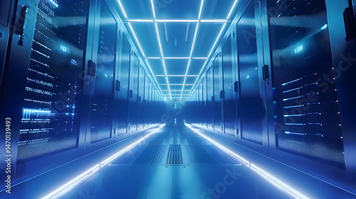 Futuristic environment for strategic data center operations and digital infrastructure