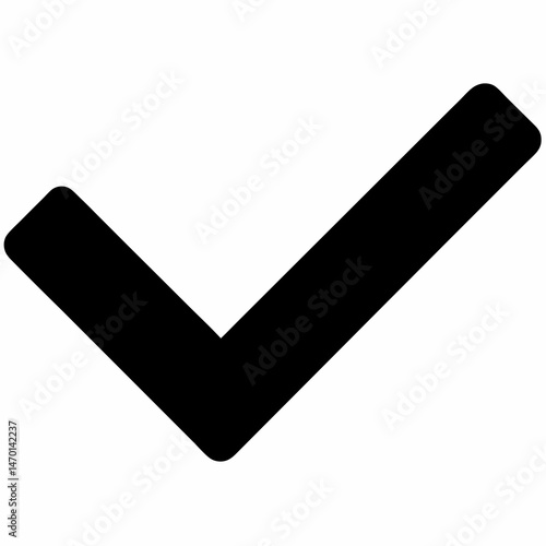 Checkmark Icon for Approval, Success, Verification, and Completion