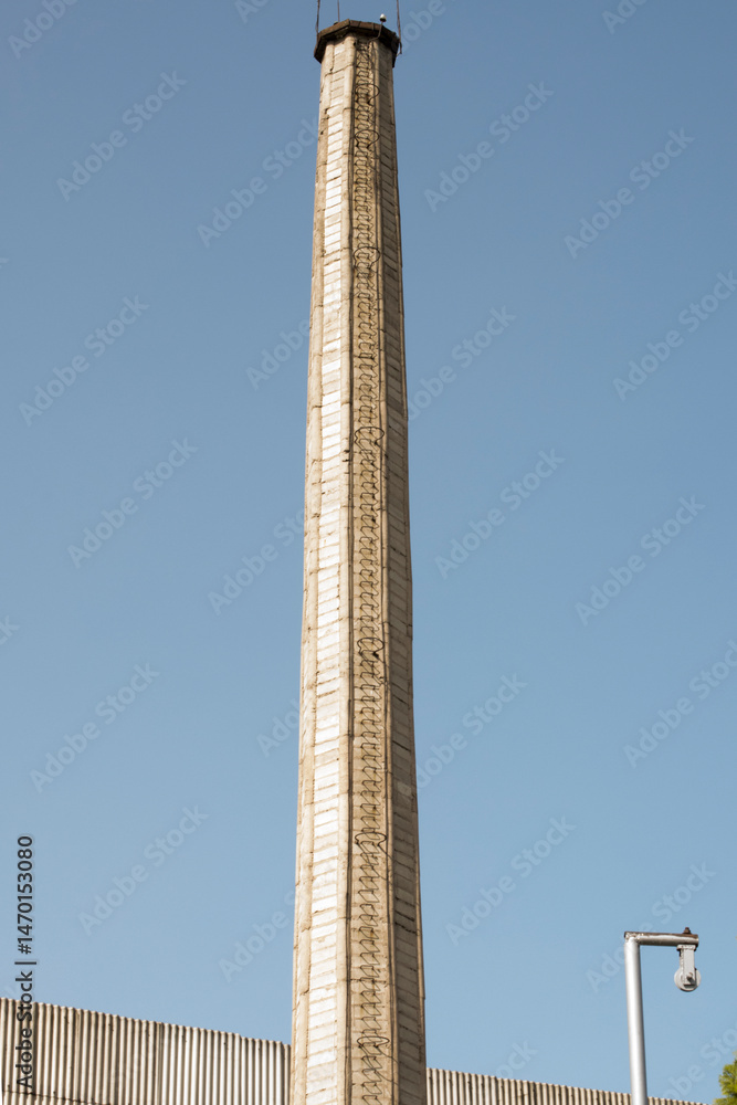 Fototapeta premium industrial exhaust chimney