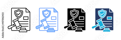 Legal Compliance Icon