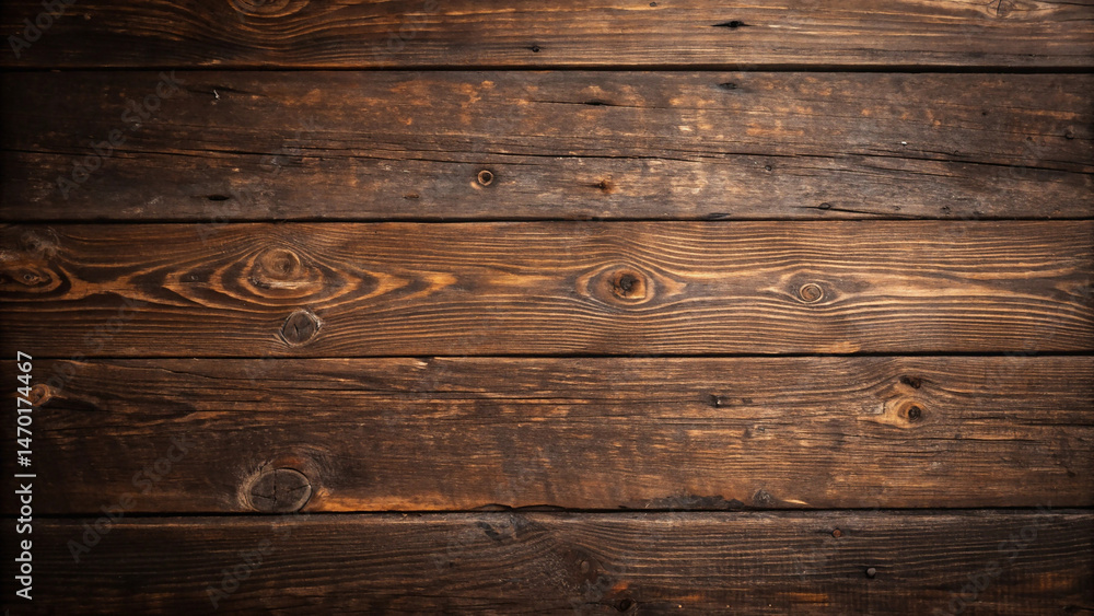 Dark and Rustic Wooden Planks for Background Dark and Rustic Wooden Planks for Background