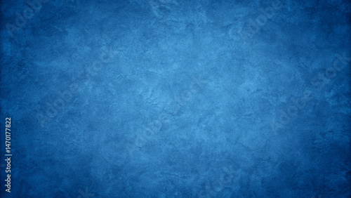 Blue Textured Background Design with Dark Edges