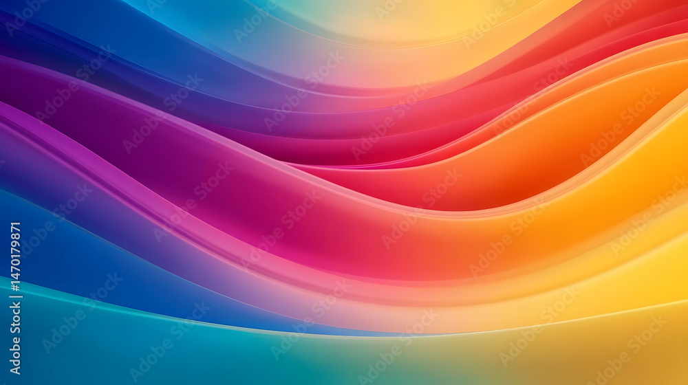 Fototapeta premium Abstract Rainbow Background