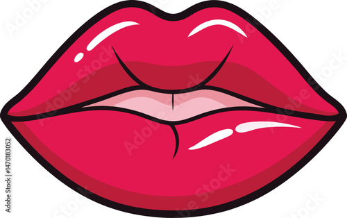 Bold, vivid, and utterly captivating lips