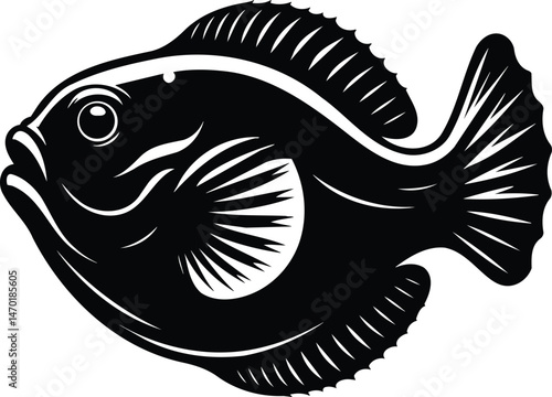 Smooth Lumpsucker Silhouette