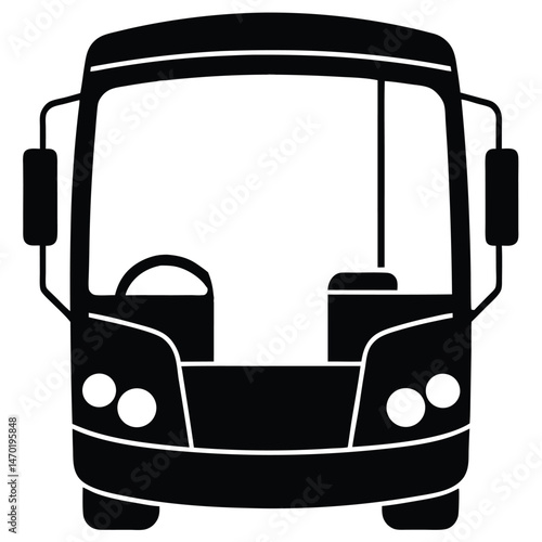 bus driver element isolated driver seat cover on white background