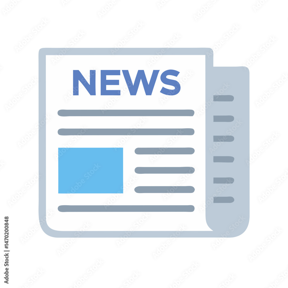 Newspaper Icon – News and Articles Symbol Newspaper Icon – News and Articles Symbol
