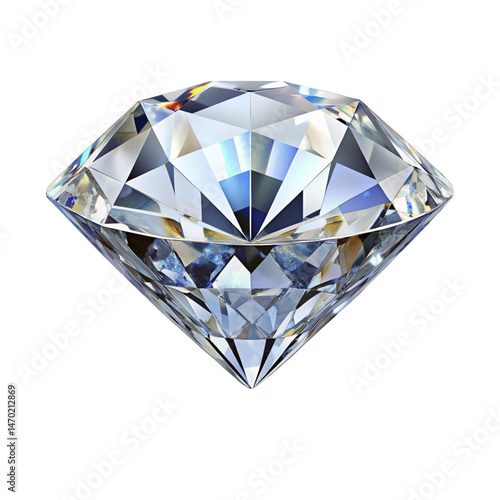diamond isolated on white