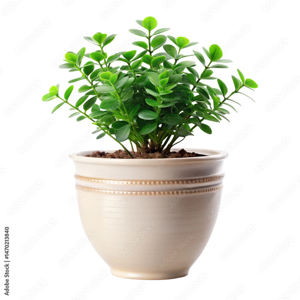 Fototapeta premium green plant in a pot