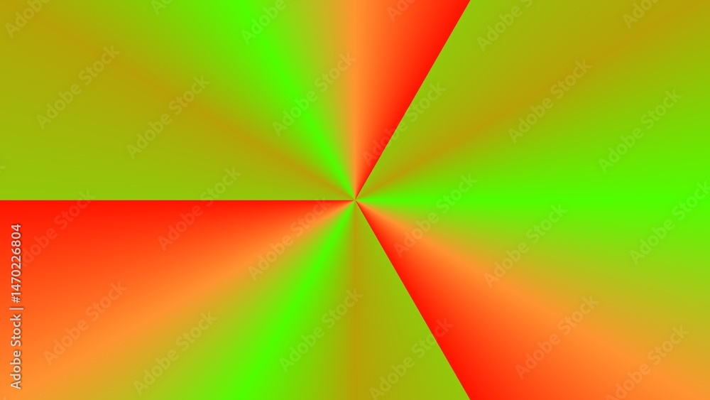 Vibrant green and orange gradient radiating from center Vibrant green and orange gradient radiating from center