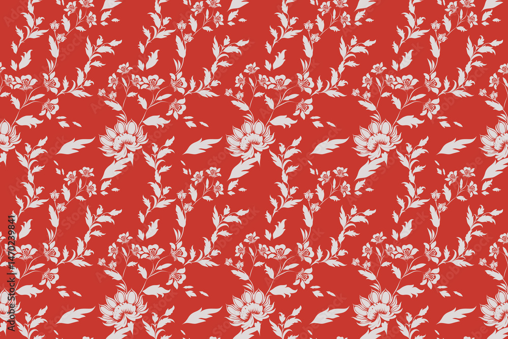 Seamless abstract flower blooming design. Pattern with floral seamless. Grunge textured abstract art vector with flower and plants in watercolor style. Seamless abstract flower blooming design. Pattern with floral seamless. Grunge textured abstract art vector with flower and plants in watercolor style.