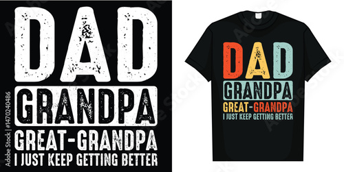 Funny Great Grandpa for Fathers Day T-Shirt