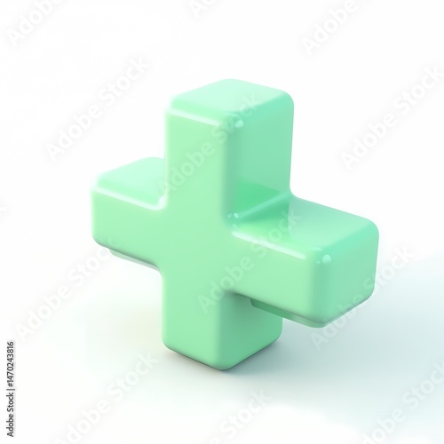 Green Plus Symbol