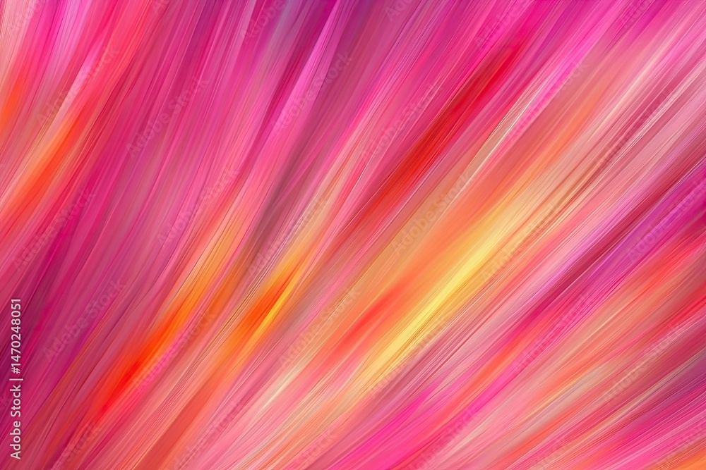 Fototapeta premium Abstract vibrant diagonal brushstrokes