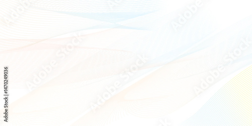 Premium background design with white line pattern (texture) in luxury pastel colour. Abstract horizontal vector template for business banner, formal backdrop, prestigious voucher, luxe invite