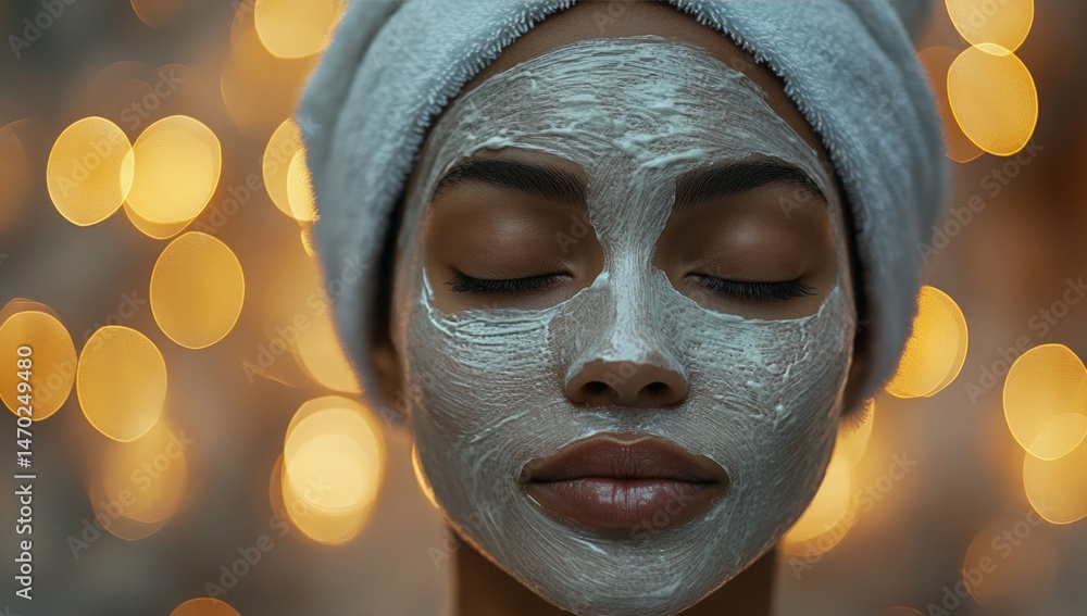 Fototapeta premium Beautiful woman with perfect skin and hair