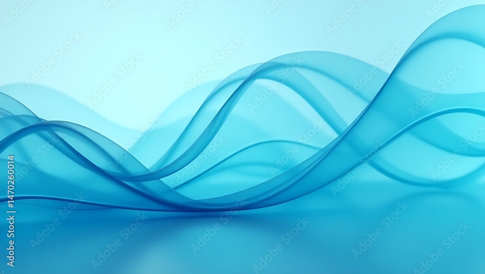 Smooth Abstract Wave Band Background Surface Smooth Abstract Wave Band Background Surface