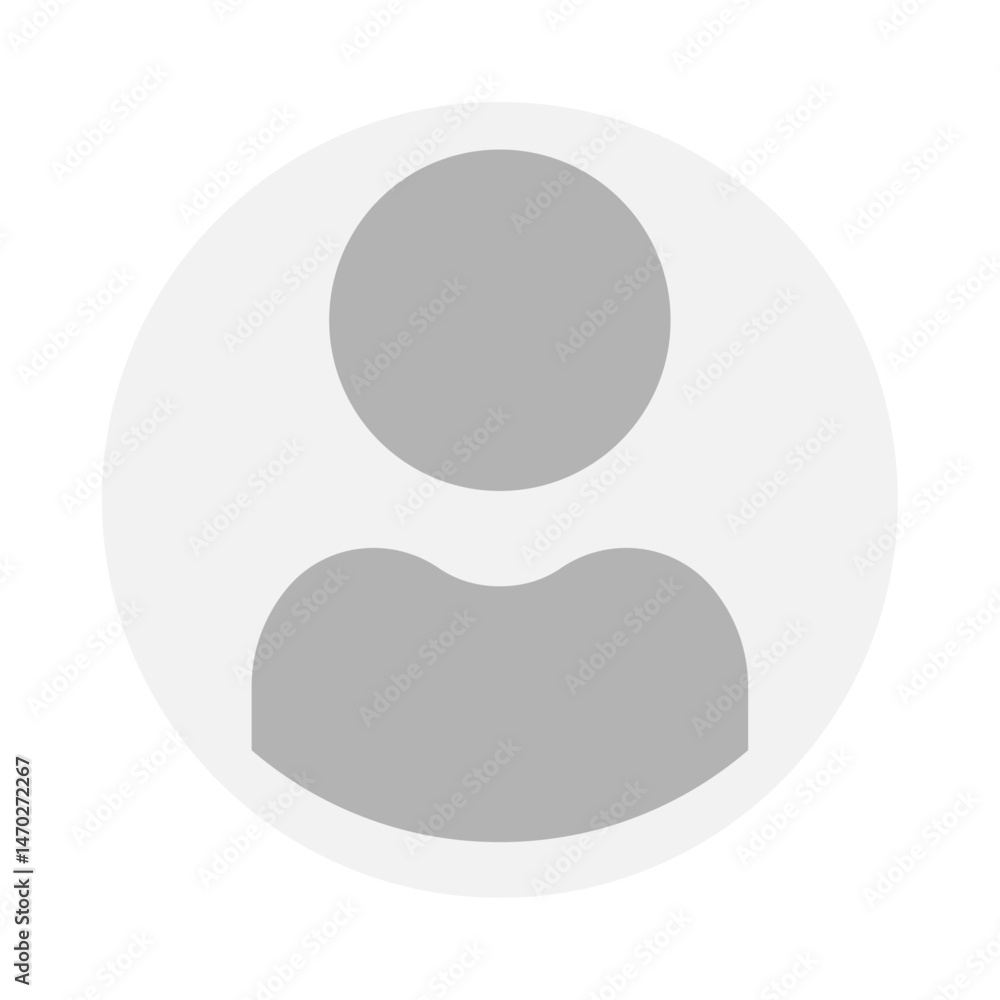 Vector flat illustration in grayscale. Avatar, user profile, person icon, gender neutral silhouette, profile picture. Suitable for social media profiles, icons, screensavers and as a template. Vector flat illustration in grayscale. Avatar, user profile, person icon, gender neutral silhouette, profile picture. Suitable for social media profiles, icons, screensavers and as a template.