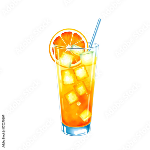 glass of orange juice