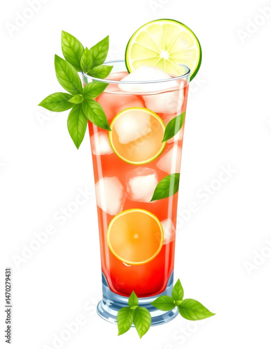 glass of lemonade