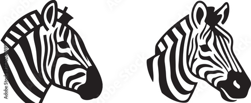 zebra head icon