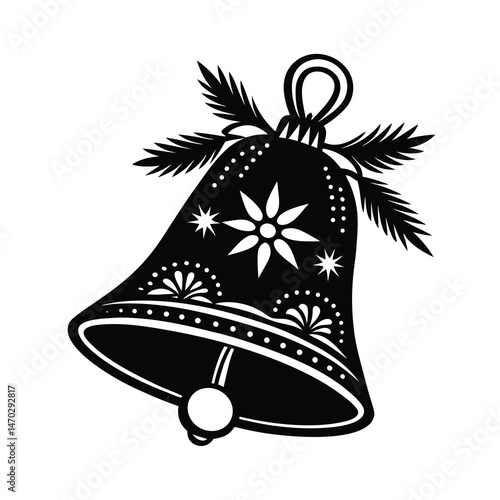 christmas bell with bells
