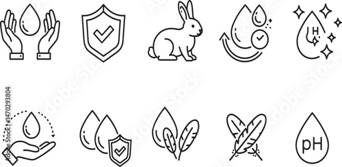 CSR Corporate social responsibility and sustainability editable stroke outline icon isolated on white background flat vector illustration.