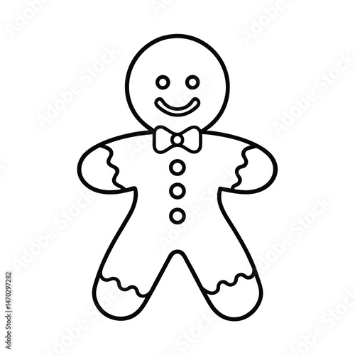 christmas gingerbread man