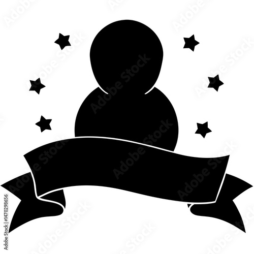Swaddled Baby in Blanket Vector