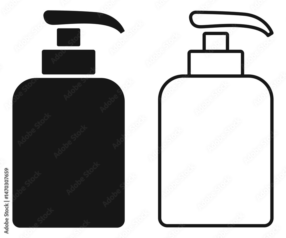 set of soap bottles set of soap bottles