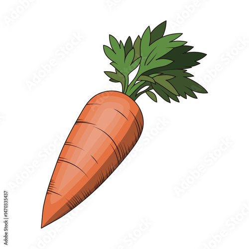 carrots with leaves