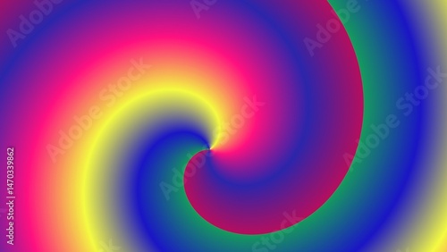 Wallpaper Mural A vibrant, swirling vortex of rainbow hues (3) Torontodigital.ca