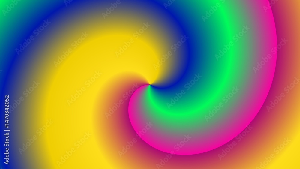 custom made wallpaper toronto digitalVivid swirling rainbow gradient abstract art