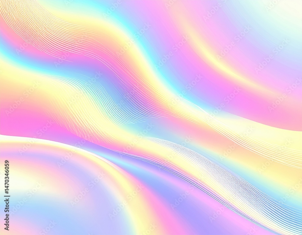 Obraz premium abstract colorful background with waves