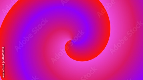 Wallpaper Mural A vibrant spiral of red and blue hues, swirling inwards Torontodigital.ca