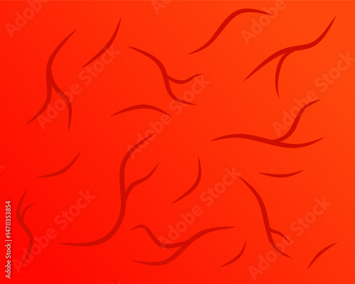 Abstract red orange gradient background