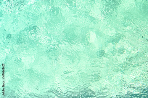 water ripples in pool
