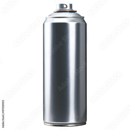 Obraz na płótnie can of spray paint isolated on transparent background w salonie