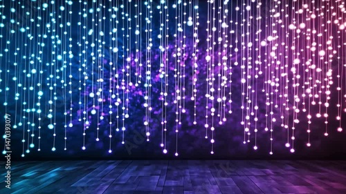 Enthralling Neon Lightshow: A Captivating Visual Spectacle