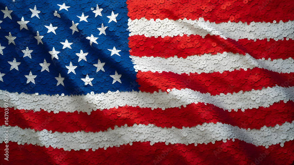 United States of America flag vector illustration background isolated white United States of America flag vector illustration background isolated white