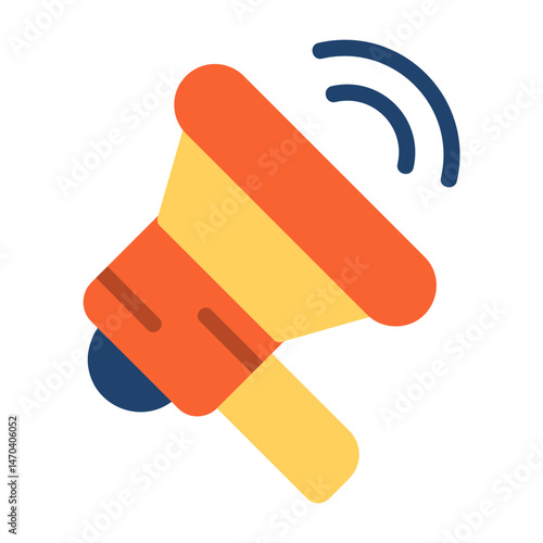 Loud Speaker Out line Icon