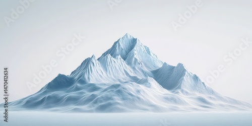 Wallpaper Mural Ice Mountain Majesty Torontodigital.ca