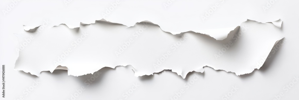 Ripped White Paper Texture (1) Ripped White Paper Texture (1)