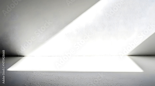 Minimalist Abstract Lines on White Canvas