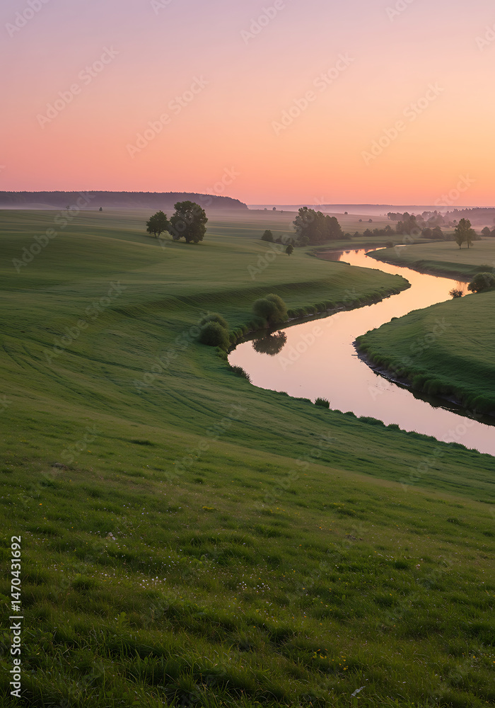 Naklejka premium natural landscape