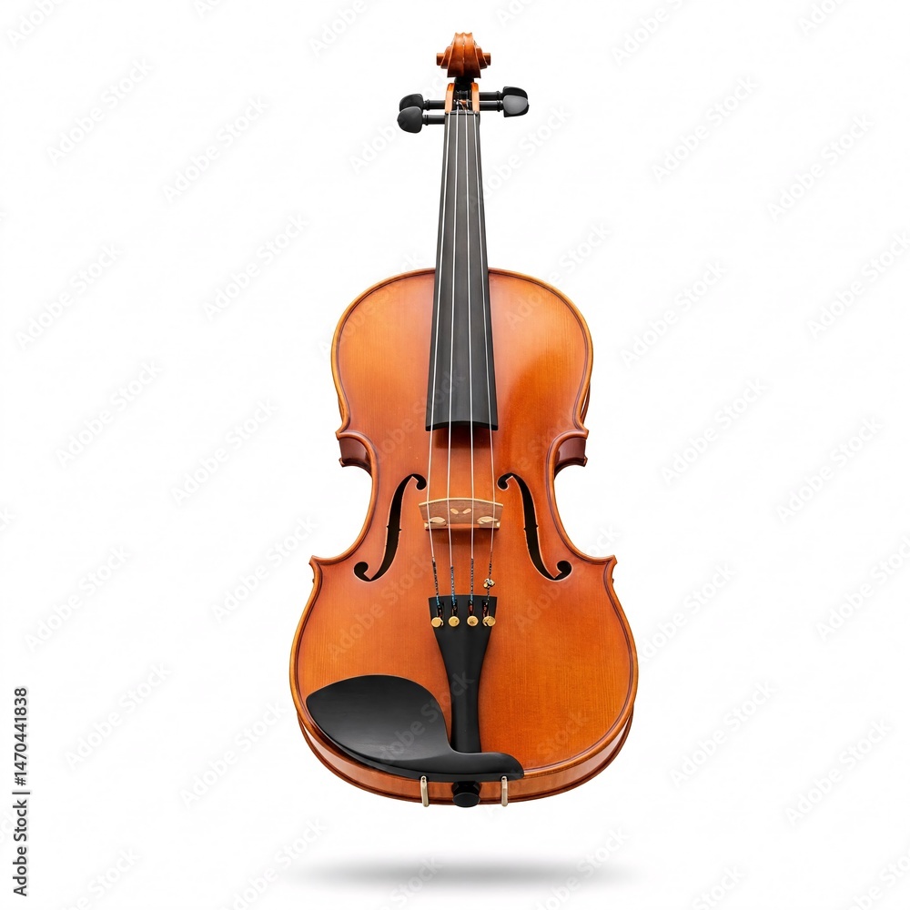Obraz premium Violin isolated on white