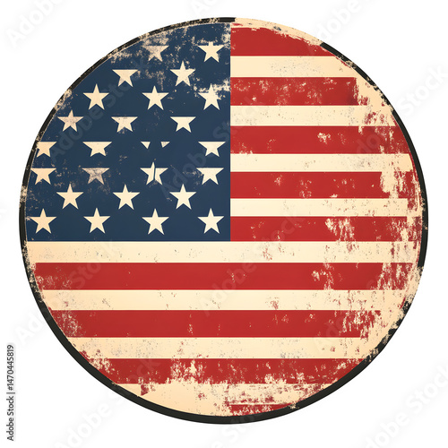 Round badge with remember and honor text and stars isolated on transparent background