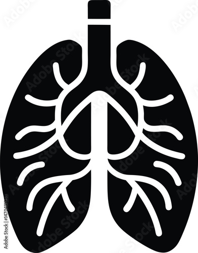 human organ icon vector illustration