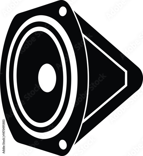speaker sound icon vector illustration