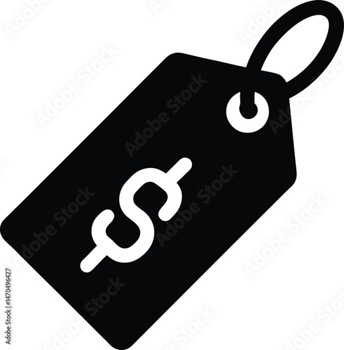 tag price icon vector illustration